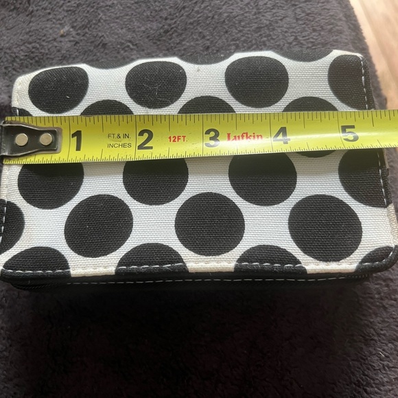 Small polka dot thirty one wallet - Picture 4 of 5